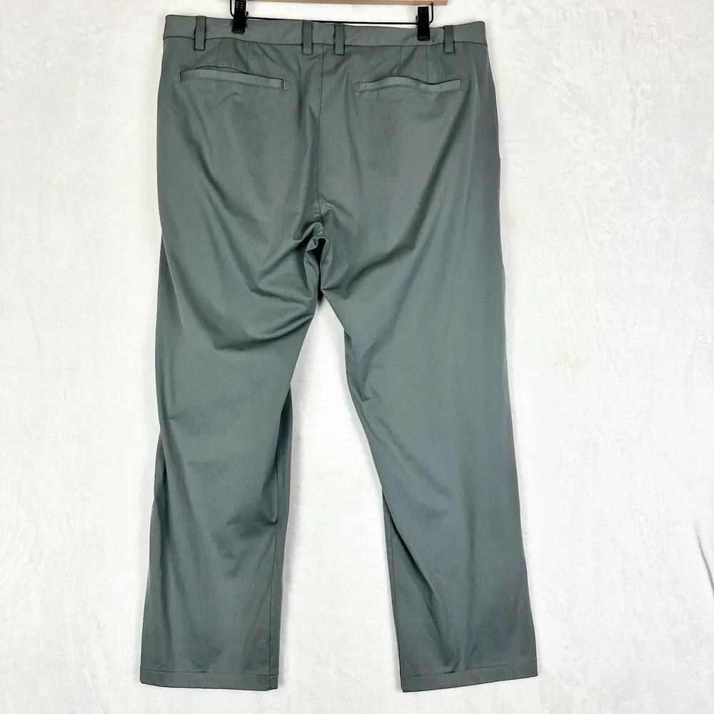 Rhone Commuter Pant Classic Size 38 Smoked Pearl Gray 4 Way Stretch 28